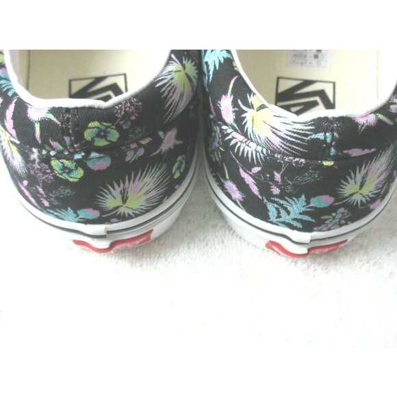 Vans Era Women's Paradise Floral Black True White Canvas shoes Sizes NIB - Picture 5 of 5